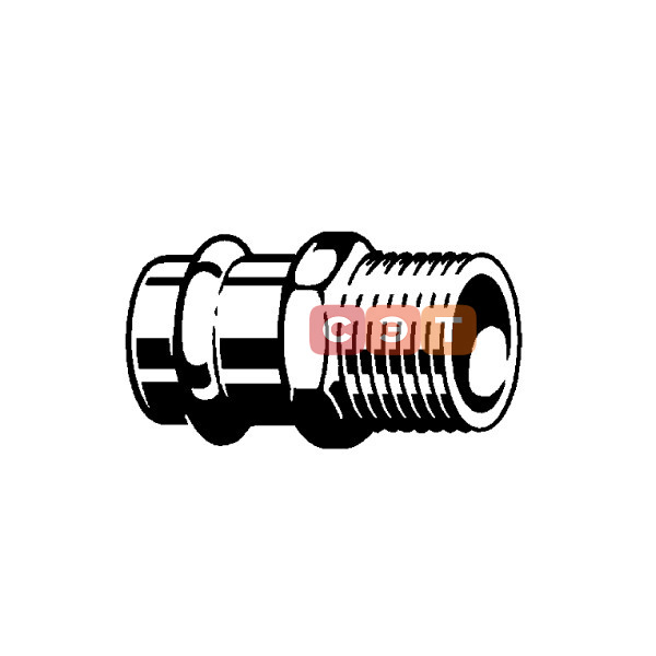 Муфта пресс с НР Sanpress SC-Contur 22х1'